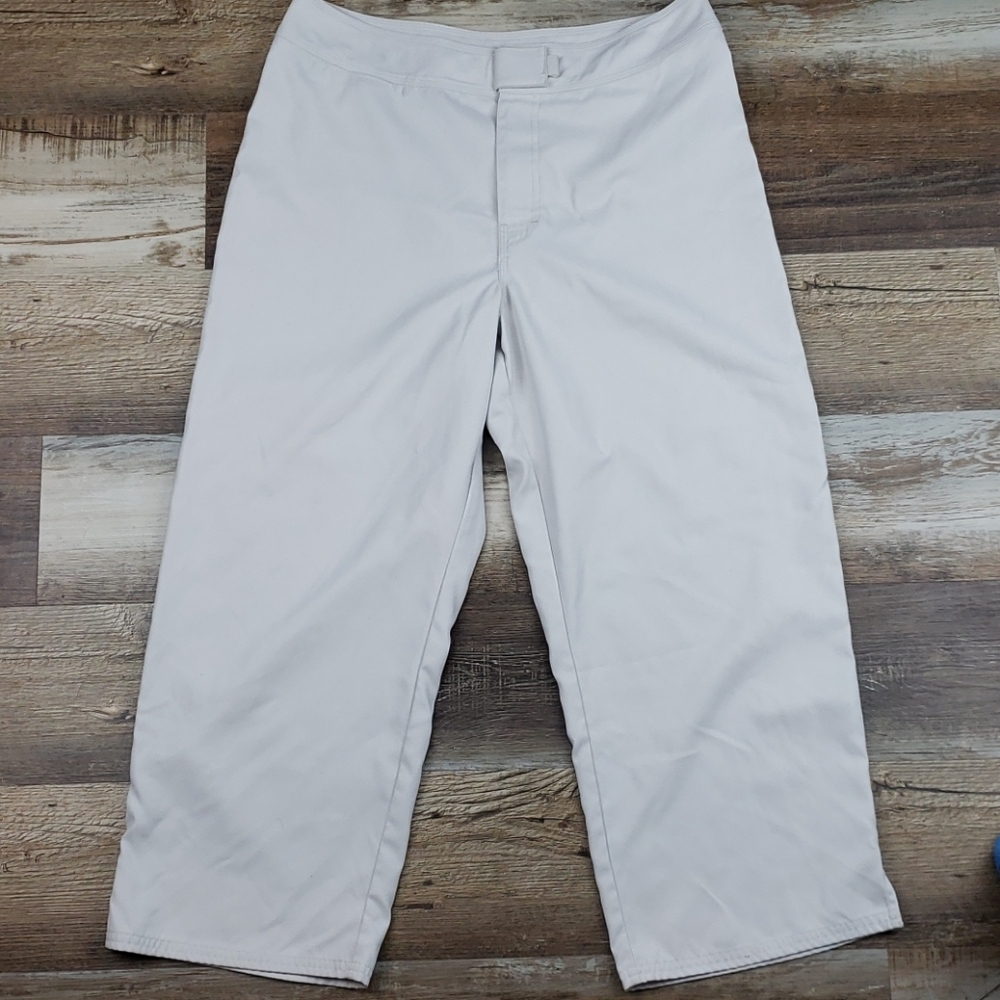 Patagonia Pataloha Lght Khaki Wide leg Capri Sz 10